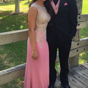Blush Pink Prom Dress