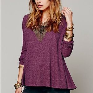 Free people rockabilly raglan solid