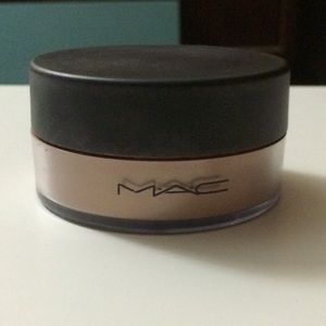 MAC loose iridescent powder.  Large