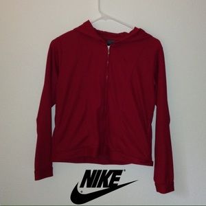 Red nike jacket