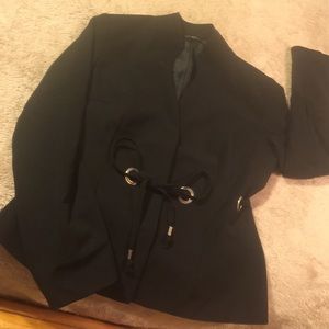 Black ladies suit (blazer and pants)
