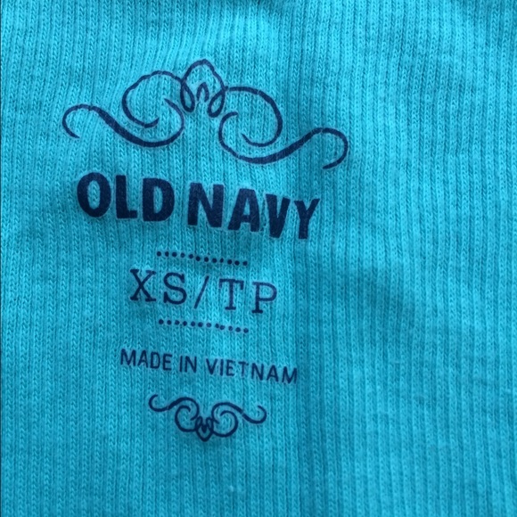 Old Navy Turquoise Tank - Picture 2 of 3