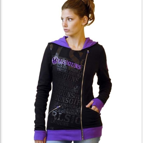 NWOT Girls With Guns Sweatshirt