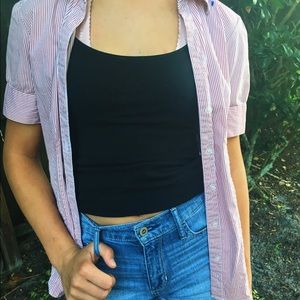 Love Potion stripped button up.