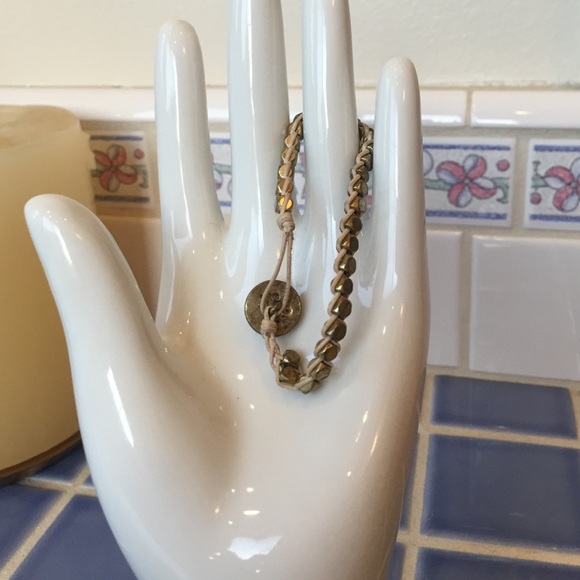 Lucky Brand Single Wrap Gold Bracelet