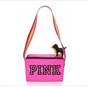 PINK insulated cooler lunch bag