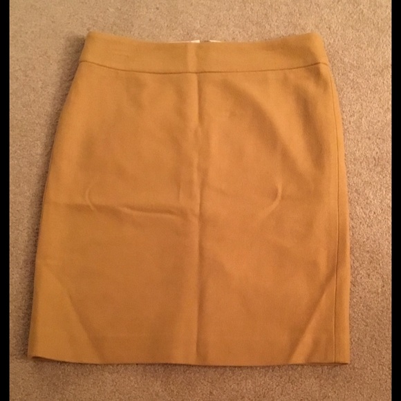 Jcrew wool pencil skirt