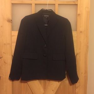 Navy blue ladies suit