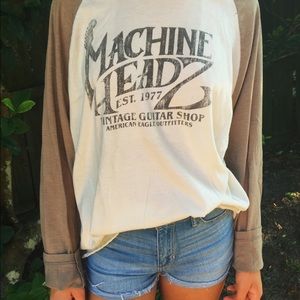 Vintage American Eagle Machine Headz shirt