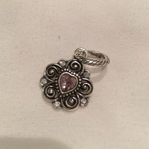 Light Amethyst Brighton June Birthstone Charm