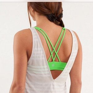 EUC Lululemon Burn it out tank, size 2