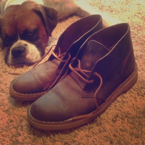 Clarks Originals Men's Leather Ankle Boots