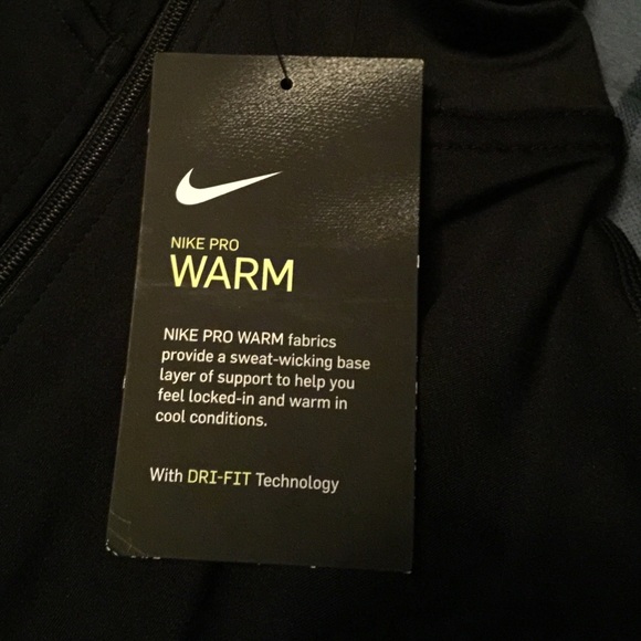 Nike Pro Fitted 1/2 Zip - Picture 2 of 4