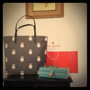 🎉 Weekend sale 🎉 Kate Spade Owl Tote, NWT