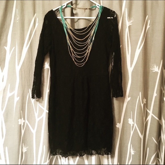 Laced Little Black Dress