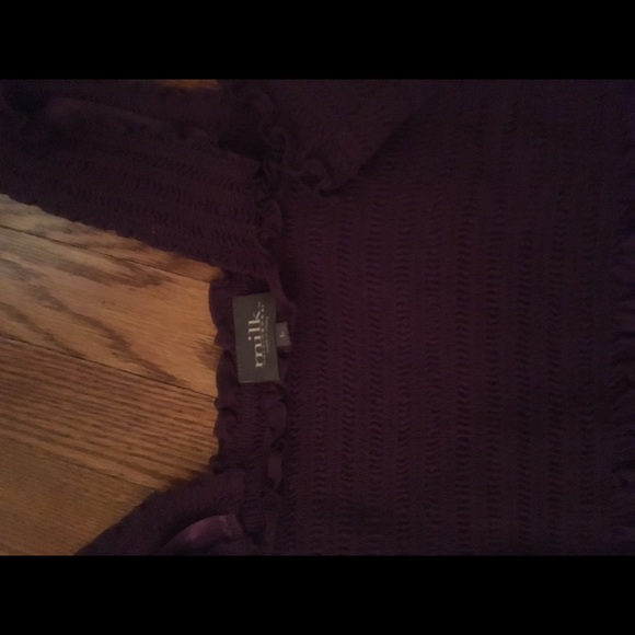 Milk Purple Nursing Tank L