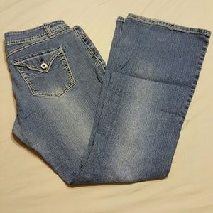 Piper and blue sz 14 36w/31L stretch flare jeans