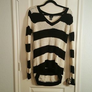 Black and White Sweater