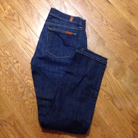 7 For All Mankind Slim Straight Jeans