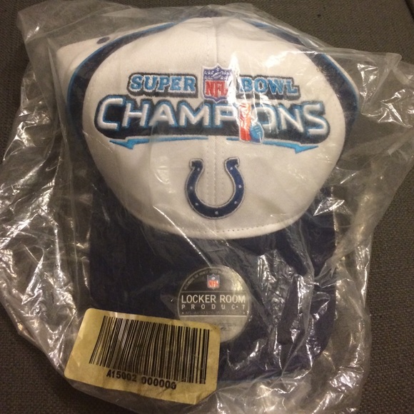 Super Bowl championship XLI Colts locker room hat