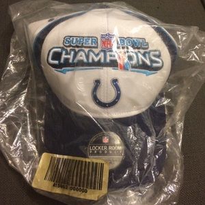 Super Bowl championship XLI Colts locker room hat