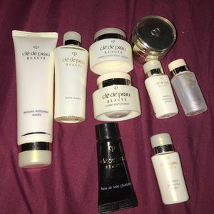 Cle de peau assorted facial products