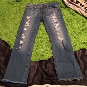 Artist Crop American Eagle jeans!