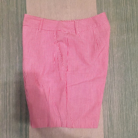 J. Mclaughlin seersucker Bermuda shorts size 2 - Picture 5 of 8