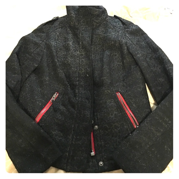 Free people cheetah moto jacket - Picture 1 of 3