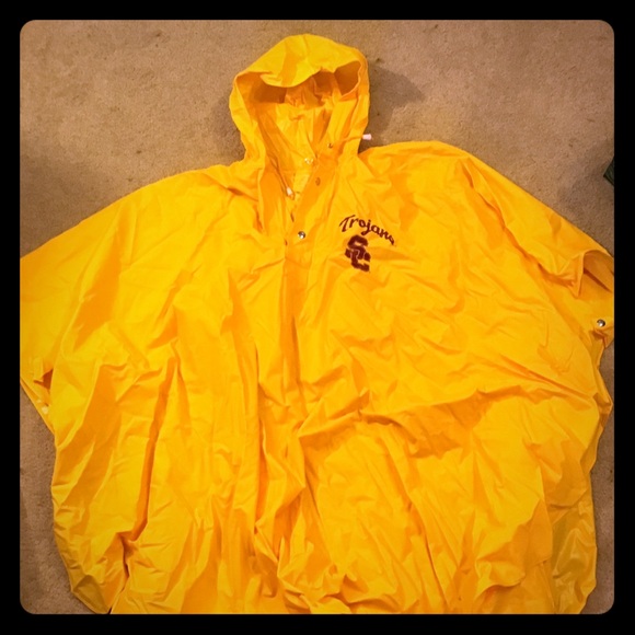 Official USC one size fits all rain poncho