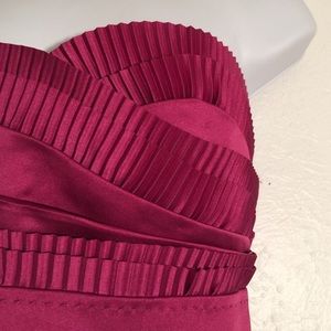 Phoebe Couture Strapless Ruffle Dress