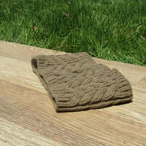 Coffee Knit Headband