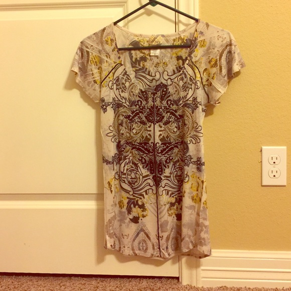Rhinestone shirt from Buckle