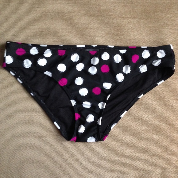 NWT Catalina Polk Dot Swim Bottoms M