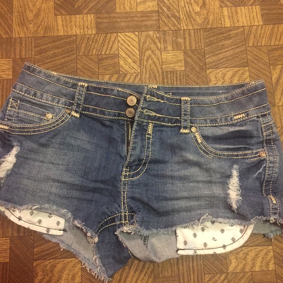 Jean shorts