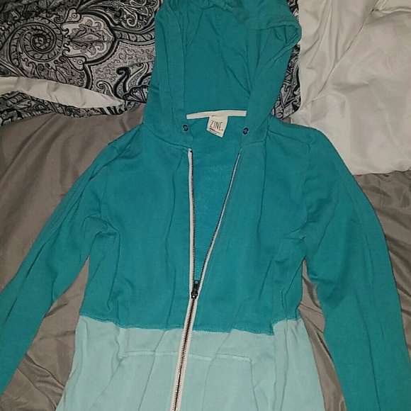 Zine Zip up hoodie