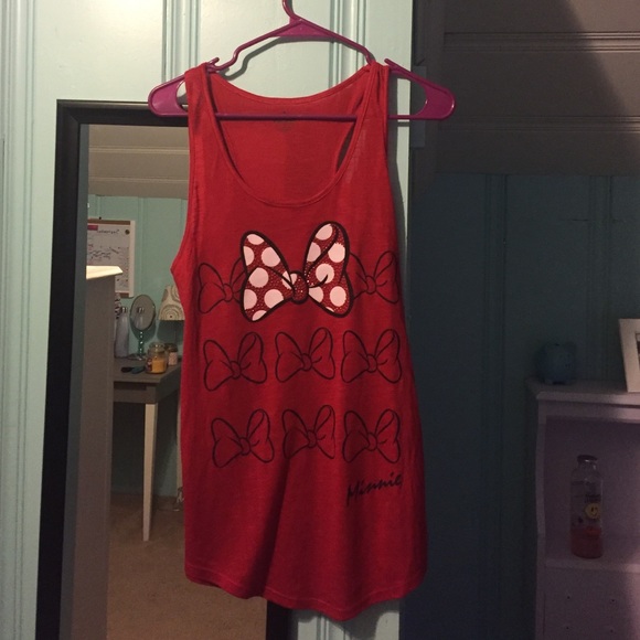 Authentic Minnie tank top never worn