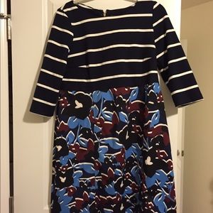 Pea in the Pod Striped Maternity Dress MediumNWT