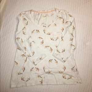 Maison Jules antler shirt