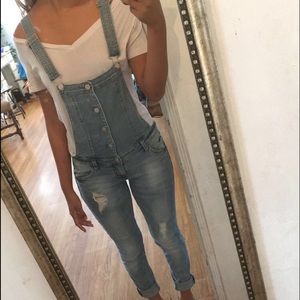 Denim Overalls