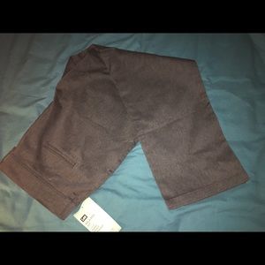 Gray casual dress pants