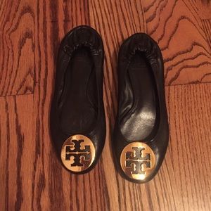 Black Tory Burch flats