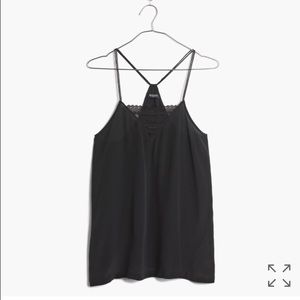 Madewell Silk Lace Inset Cami