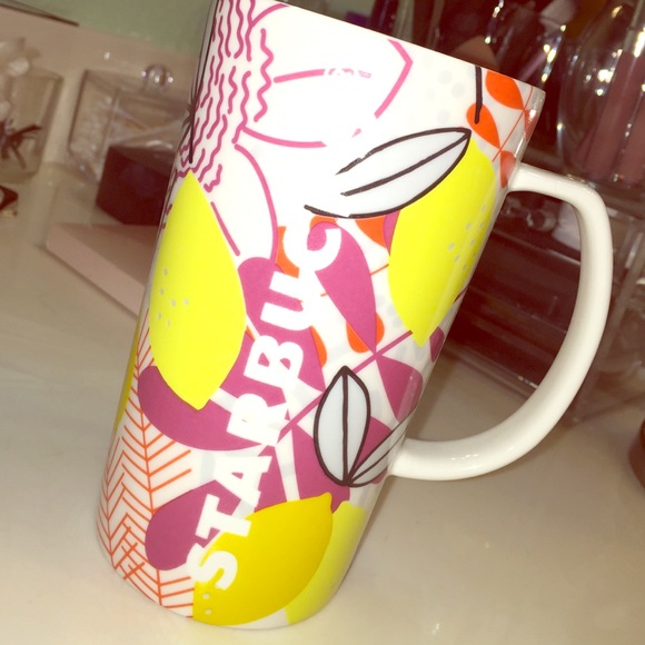 Starbucks floral 16oz mug