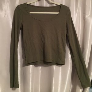 Olive green long sleeve