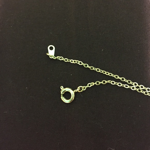 Cross and heart charm necklace - Picture 3 of 4