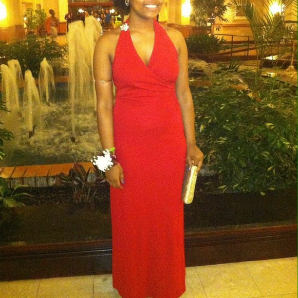 Vintage halter gown
