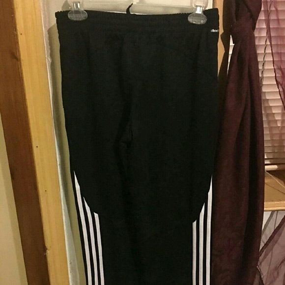 Black adidas sweatpants