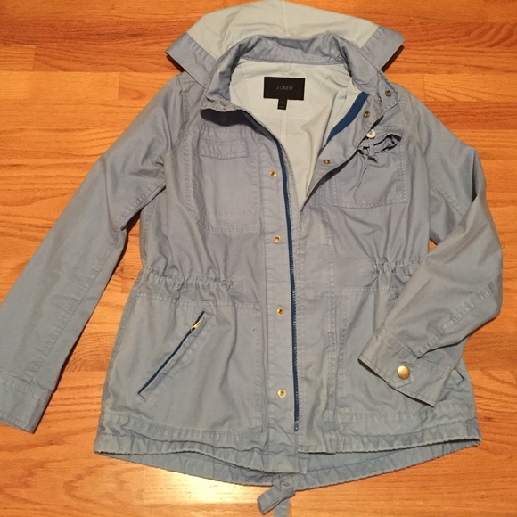 J.Crew cotton anorak jacket.