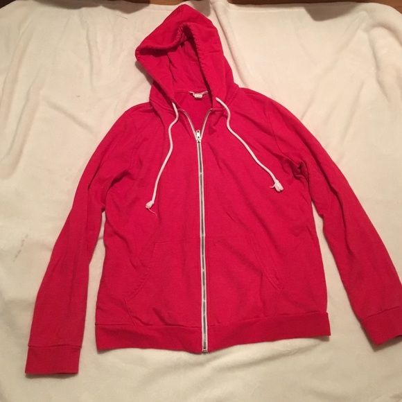 Cotton zip up hoody